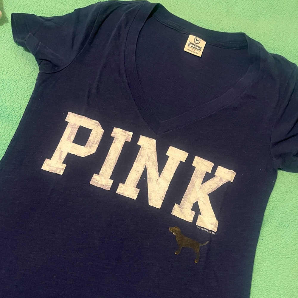 VS Pink Brand Small Tee